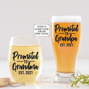 Gift for New Grandparents, Grandparents to be Gift, Gift for New Grandma and Grandpa, Pregnancy Announcement Gifts, Gift for Grandparents
