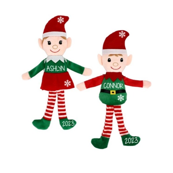 Personalized Christmas Elf, Christmas Elf, Personalized Christmas Elves, Stocking Stuffers for Kids, Christmas Elf Doll, Girl Elf, Boy Elf