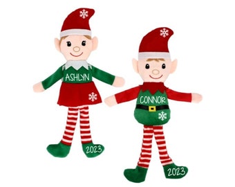 Personalized Christmas Elf, Christmas Elf, Personalized Christmas Elves, Stocking Stuffers for Kids, Christmas Elf Doll, Girl Elf, Boy Elf