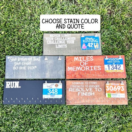 Marathon Runner Gift, Medal Holder, Medal Display, Medal Hanger, Medal Holder for Runners, Medal Awards Display, Marathon Display Holder