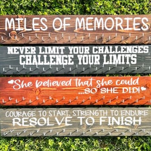 Marathon Runner Gift, Medal Holder, Medal Display, Medal Hanger, Medal Holder for Runners, Medal Awards Display, Marathon Display Holder
