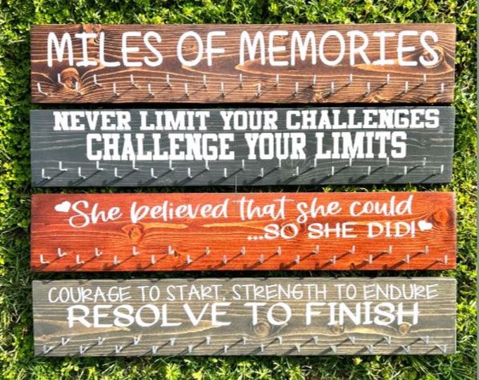Marathon Runner Gift, Medal Holder, Medal Display, Medal Hanger, Medal Holder for Runners, Medal Awards Display, Marathon Display Holder