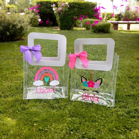 Personalized Gifts for Girls, Gift Bags Personalized, Girls Party Favor Bags, Rainbow Theme Unicorn Party Favors, Unicorn Gift for Girls