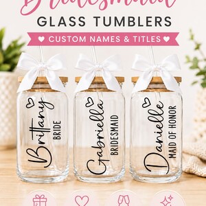 Bridesmaid Tumbler, Bridesmaid Gifts, Bridesmaid Cups, Bridesmaid Gift, Bridesmaid Proposal Gift, Bridal Party Gifts, Bridesmaid Gift Ideas image 2