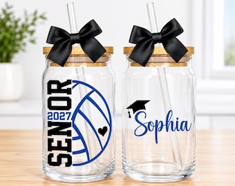Volleyball Senior Gifts, Volleyball Senior Night Gifts, Volleyball Team Gifts, Volleyball Senior Tumblers, Personalized Volleyball Gifts