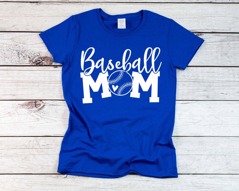 Baseball Mom Shirt Baseball Mom Tee Shirt Baseball Mom Etsy