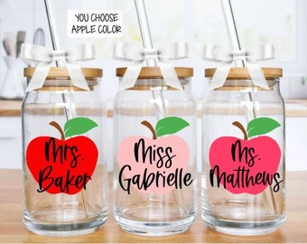 Back to School Teacher Gifts,  Personalized Teacher Gift, Teacher Appreciation Gift, Teacher Tumbler Personalized with Straw, Teacher Gifts