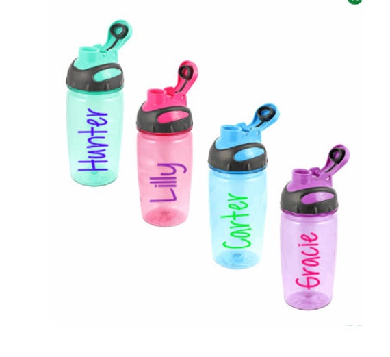 Botellas de agua para niños personalizadas, botella de agua para niños,  cotillones para niños, cotillones para niños, botellas de agua con nombre,  regalos para niños -  España