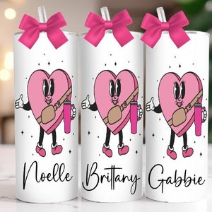 Personalized Valentines Day Gift for Her, Galentines Day Gifts, Gift for Friends, Best Friend Gift, Gift for Sister, Teenager Gift, Tumbler