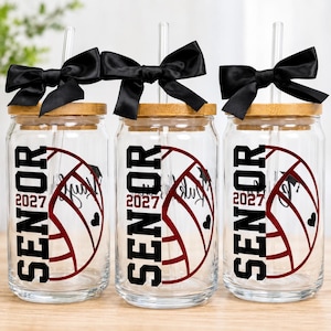 Volleyball Senior Night Gifts, Volleyball Senior Gifts, Volleyball Team Gifts, Volleyball Senior Tumblers, Personalized Volleyball Gifts