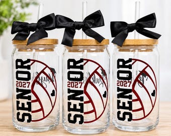 Volleyball Senior Night Gifts, Volleyball Senior Gifts, Volleyball Team Gifts, Volleyball Senior Tumblers, Personalized Volleyball Gifts