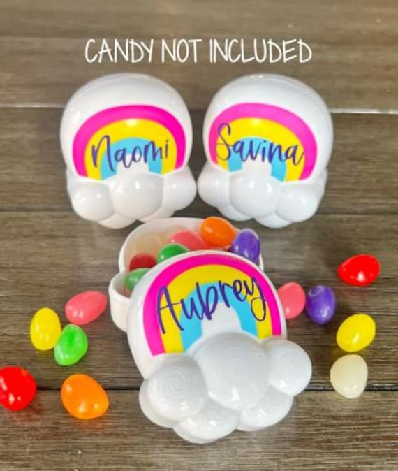 Girls Party Favors, Rainbow Party Favors, Rainbow Party, Plastic Rainbow  Candy Containers, Party Favors for Girls, Rainbow Party Decor 