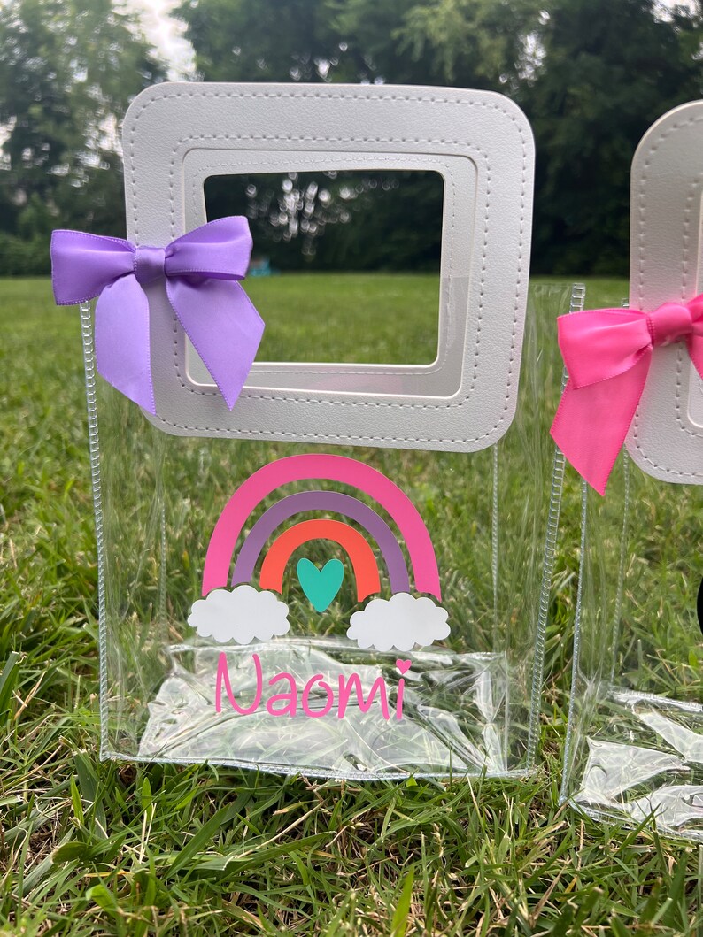 Personalized Gifts for Girls, Gift Bags Personalized, Girls Party Favor Bags, Rainbow Theme Unicorn Party Favors, Unicorn Gift for Girls image 7