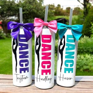 Dance Gifts, Dance Team Gifts, Dance Tumbler, Personalized Gift for Dancer, Dance Teacher Gifts, Dance Gifts for Girls, Dancer Gifts
