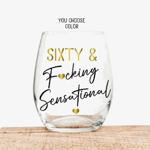 Happy 60th Birthday Glasses - Etsy