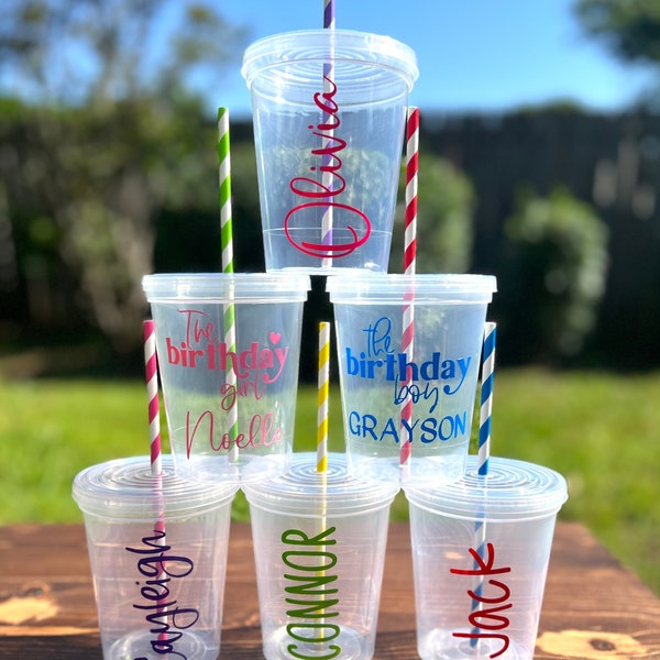 Kids Party Favors, Party Cups for Kids, Girls Party Favors, Boy Party Favors, Personalized Kids Cups, Birthday Party Cups, Kids Party Favors