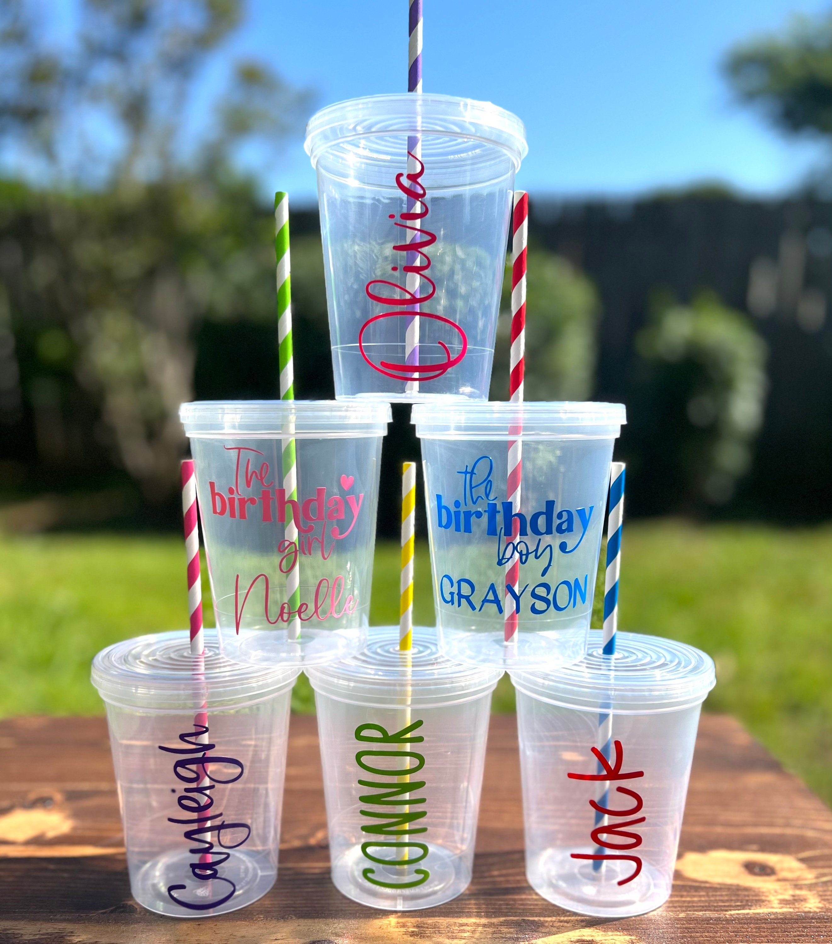 Personalized Tumbler for Kids Tumbler Cup Back to School Gift for Kids  Elementary Kid Gift Personalized Kids Cups With Straws Boy Girls Cups 