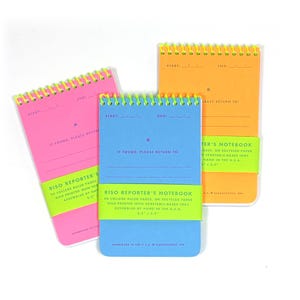 Risograph Reporterns anteckningsbok