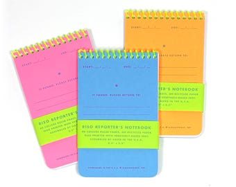 Risograph Reporter's Notebook