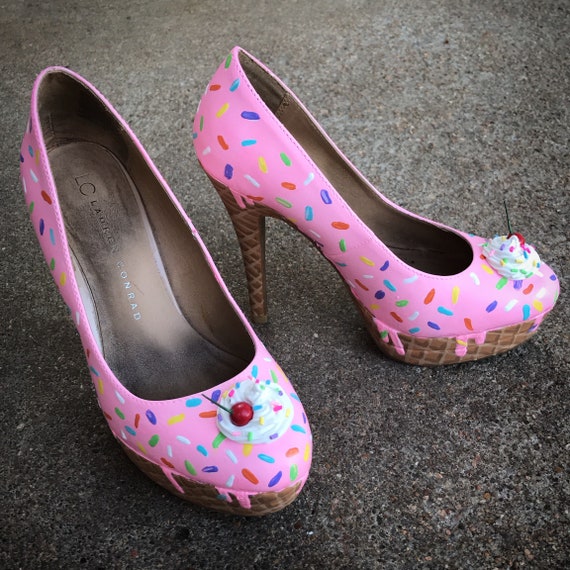 ice cream cone heels