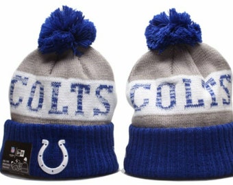 Colts Knit Hat - Etsy