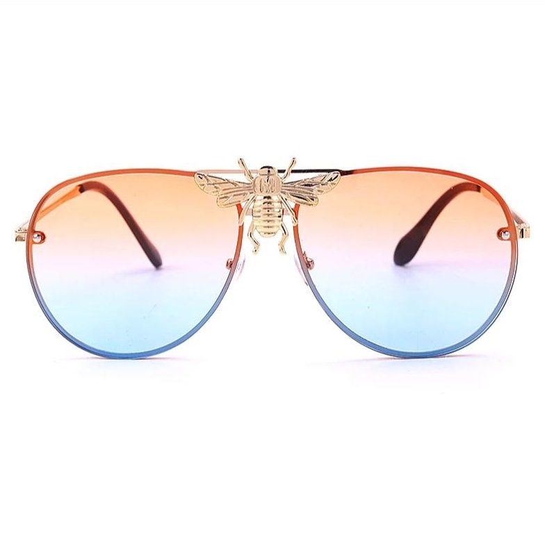 gucci glasses bee in the middle