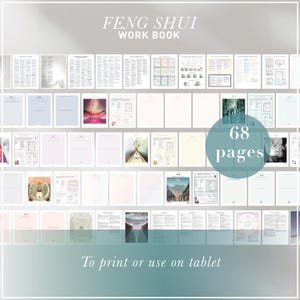 Feng Shui Bagua WORKBOOK - Komplettes Handbuch für Energiefluss zu Hause