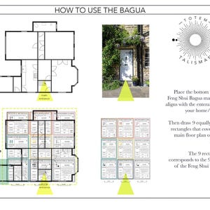 Feng Shui Bagua Maps Bundle - Combined Classical Compass & Modern Grid ...