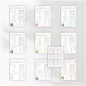 Guia Bagua de Feng Shui ESTENDIDO Interpretação Moderna Mapa de Energia Interior Holístico para Equilíbrio Harmonia Abundância Sucesso Vida Informações Extras