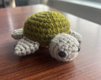 Crochet Turtle Plush