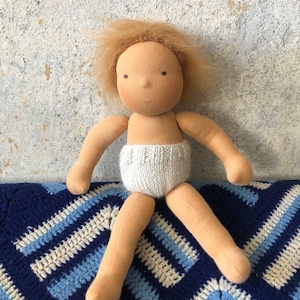Waldorf, doll, eco doll, eco toy, Waldorf doll, organic wool