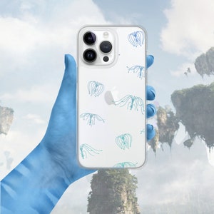 iPhone-hoesje houten sprite (blauw)