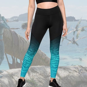 Metkayina Avatar/Na'vi Active Leggings