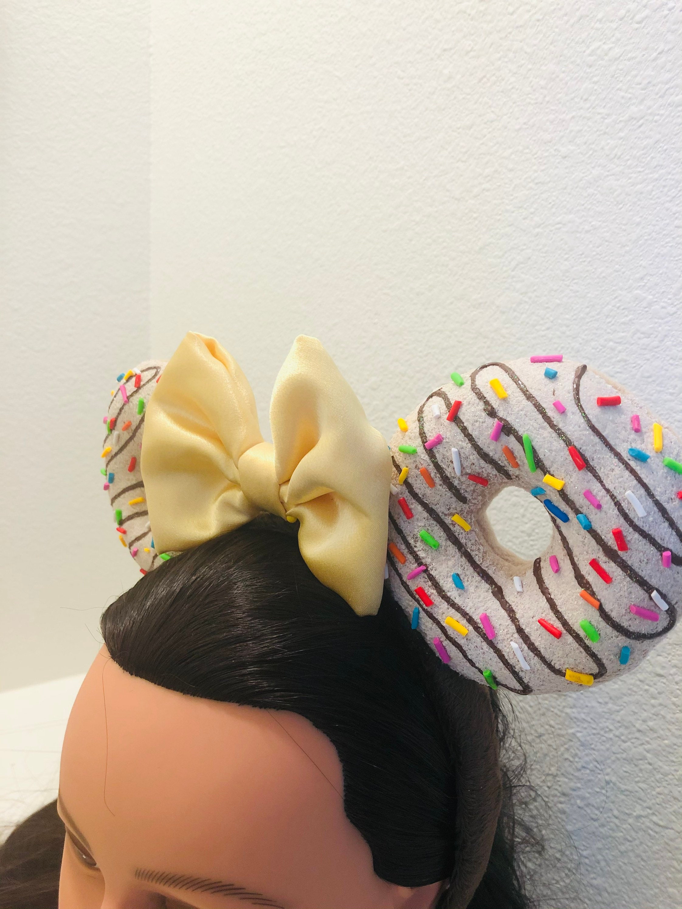 Handmade Donut Headband Choose Your Bow Style Etsy UK