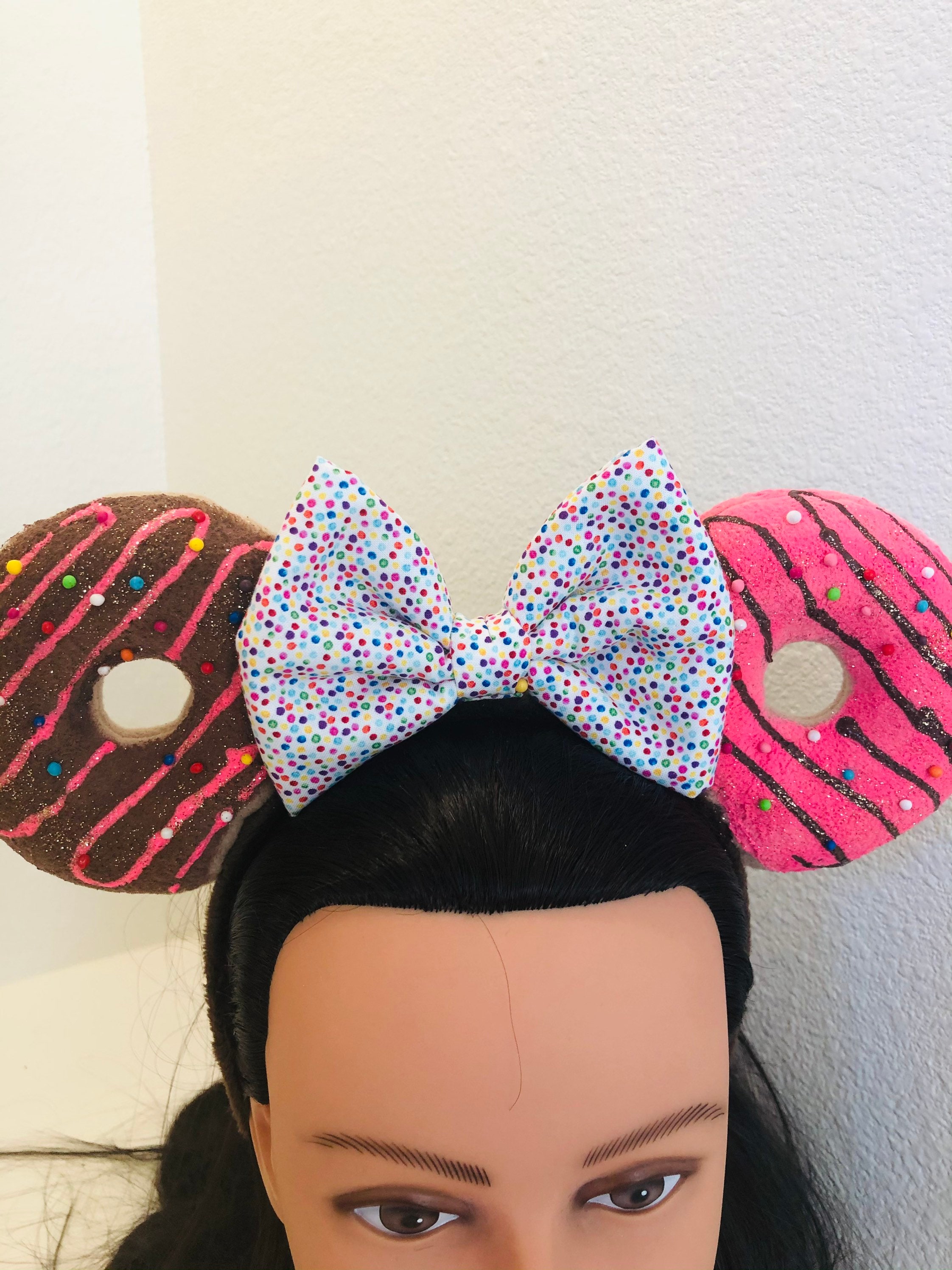 Handmade Donut Headband Choose Your Bow Style Etsy UK