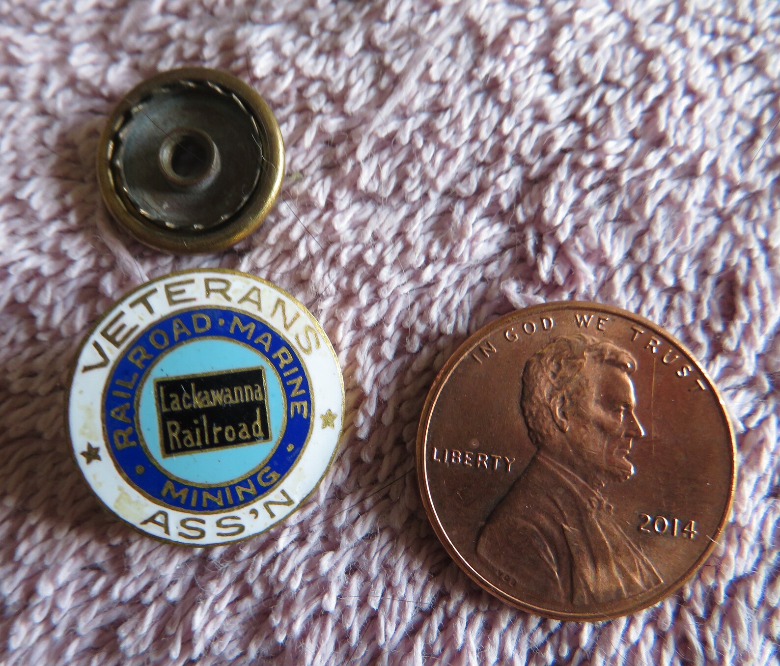 Three Antique Railroad Pins Etsy