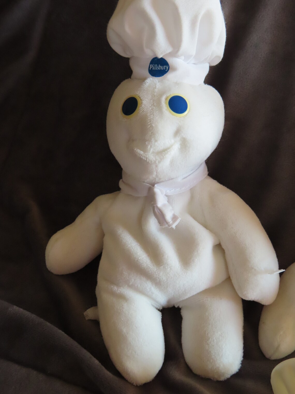 Group of 2 Pillsbury Doughboy Bean Bag Dolls plus 1 Vinyl Doll Etsy