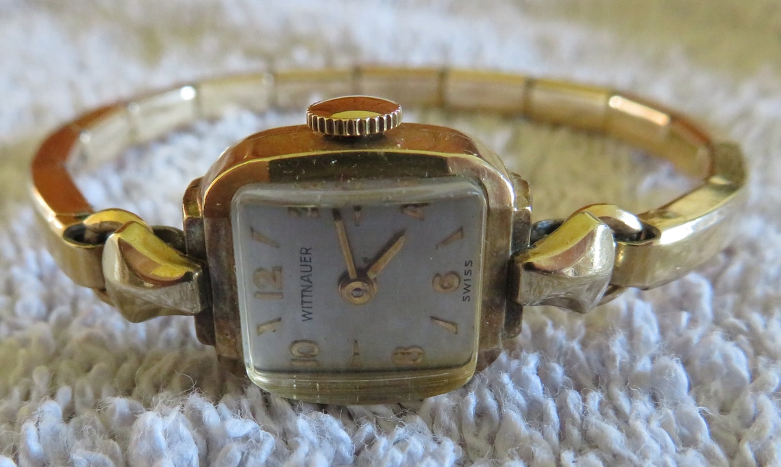 Lady's Wittnauer Wrist Watch Vintage Very Small 1960s Etsy