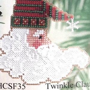 Mill Hill Kit Scotch Pine Santa - 2022 Beaded Cross Stitch Kit - JK's