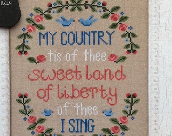 Cross Country Stitching Jul Aug 1995 Cross Stitch Etsy