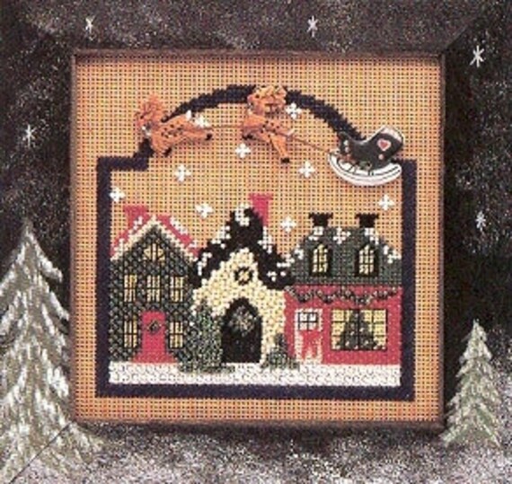 MILL HILL christmas Village Beaded Counted Cross Etsy