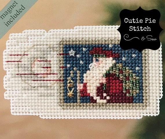 Pinecone Beaded Cross Stitch Kit Mill Hill 2015 Winter Holiday MH185304