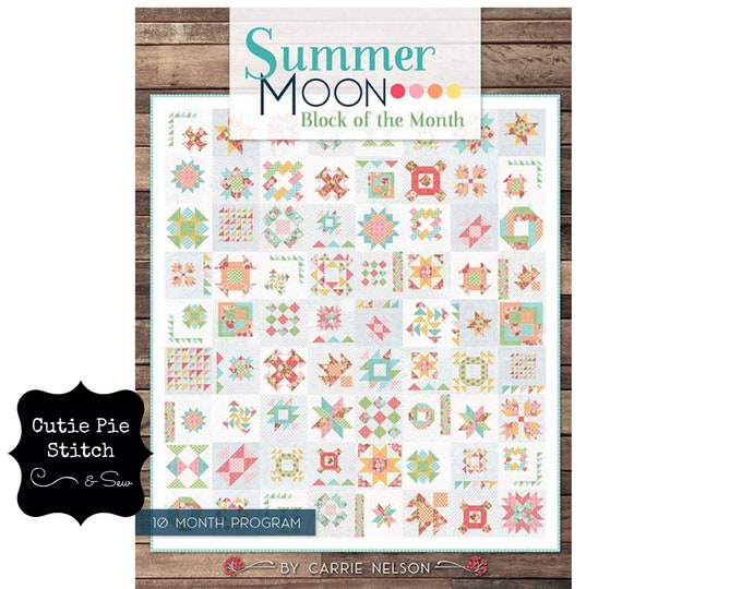 IT'S SEW EMMA summer Moon Quilt Pattern Etsy