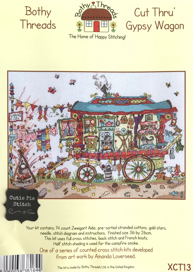 Bothy Threads Pirate Ship Cross Stitch Kit - Cut Thru Series Complete Set