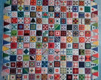 12 wt. Cotton Petites Thread - Garden Gate Cross Stitch Sampler by Carolyn  Manning - 50 yd. Spools