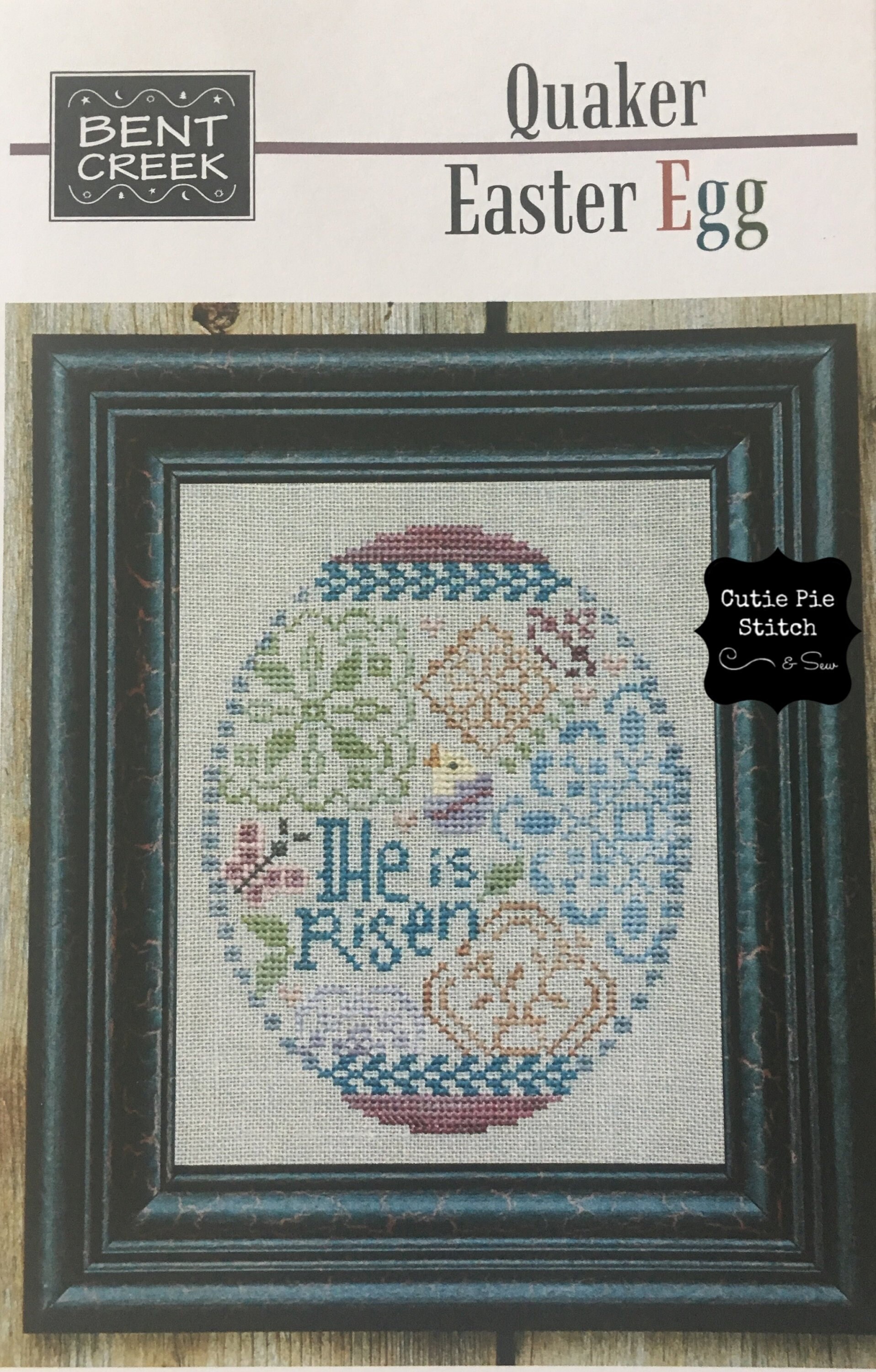 BENT CREEK quaker Easter Egg Counted Cross Stitch | Etsy