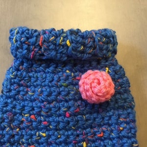 Tiny teacup dog/puppy sweater blue or pink for dogs 2-3 pounds. image 5