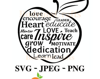Download Custom Teacher Svg Etsy