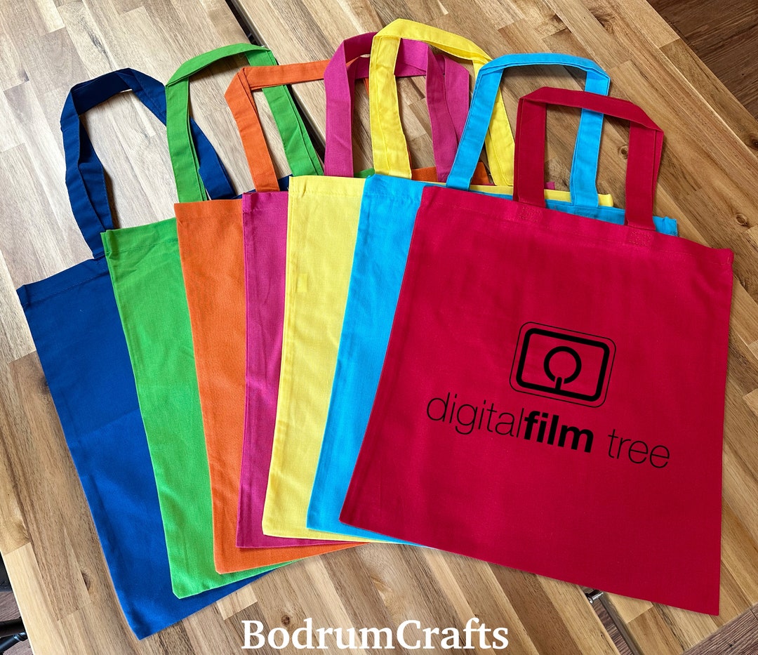Custom Printed Cotton Tote Bags, Wholesale Personalized Canvas Bags
