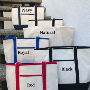Teacher Canvas Tote Bags, Personalized Custom Teacher Totes, Teacher Gift, Book Bag, Best Teacher Ever